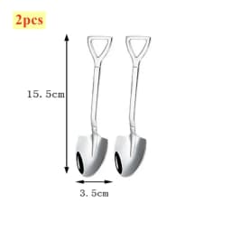 1/2/4PCS Stainless Steel Watermelon Spoon Shovel Spoon Household Creative Dessert Ice Cream Spoon Fruit Spoon Kitchen Gadgets