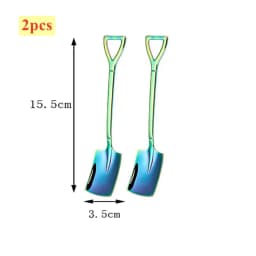 1/2/4PCS Stainless Steel Watermelon Spoon Shovel Spoon Household Creative Dessert Ice Cream Spoon Fruit Spoon Kitchen Gadgets