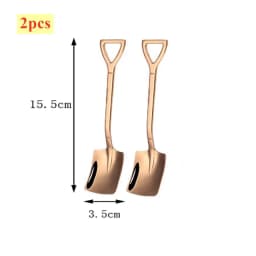 1/2/4PCS Stainless Steel Watermelon Spoon Shovel Spoon Household Creative Dessert Ice Cream Spoon Fruit Spoon Kitchen Gadgets