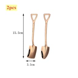 1/2/4PCS Stainless Steel Watermelon Spoon Shovel Spoon Household Creative Dessert Ice Cream Spoon Fruit Spoon Kitchen Gadgets