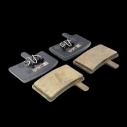 4 Pairs, Bicycle Disc Brake Pads for Hayes Stroker Trail, Stroker Carbon, Stroker Gram Caliper, Sport EX Class, Resin
