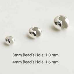 Real Pure Solid 925 Sterling Silver Wrap Bead Caps Half Round Moon Bead Caps Hoop Position Spacers Jewelry Making Findings