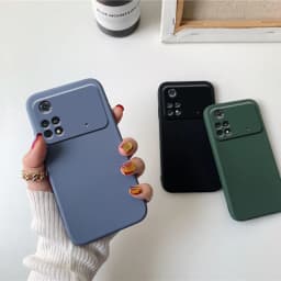 For Cover Xiaomi Poco M4 Pro 4G Case For Poco M4 Pro Capas Bumper Original Shockproof Soft Case For Poco X4 X3 M3 M4 Pro Fundas