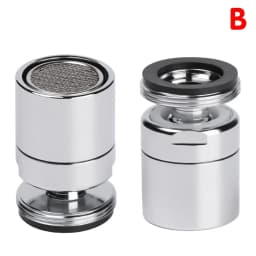 1Pc 360 Degree Swivel Brass Faucet Aerator Water Bubbler Saving Tap For Bathroom Kitchen Bidet Faucet Filter Mesh Accessories