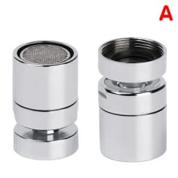 1Pc 360 Degree Swivel Brass Faucet Aerator Water Bubbler Saving Tap For Bathroom Kitchen Bidet Faucet Filter Mesh Accessories