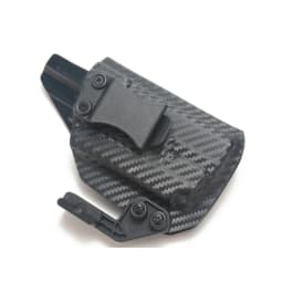 Inside Waistband Carbon Fiber Kydex Holster For Taurus TS9 9mm with Olight PL Mini 2 Valkyrie 600 Lumens Flashlight laser Case