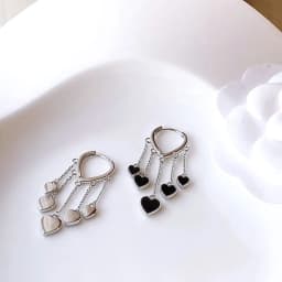 925 Sterling Silver Earrings Charm Women Trendy Jewelry Vintage Simple Retro Party Accessories Gifts Heart Gold Earring