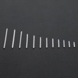 50Pcs/lot 14G Bioplast Straight Bar Parts 6mm-38mm Post Curved Barbell Nipple Tongue Eyebrow Piercings Replacement Accessories