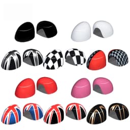 Union Jack Door Rearview Wing Mirror Cover Case Car Accessories For Mini Cooper S Clubman Countryman One JCW F54 F55 F56 F57 F60