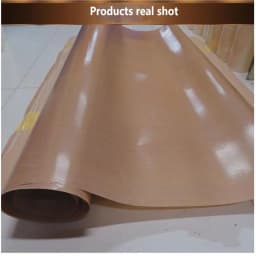 0.13mm/0.18mm PTFE High Temperature Resistant Insulation Cloth Sealing Machine Anti-Scald Cloth Insulation Wearproof Non-Stick