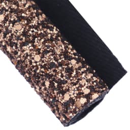 20/50x120cm Roll Plain Color Solid Chunky Glitter Fabric With Twill Cloth Back Leather For Bow Earring Bag Craft Sewing CN099