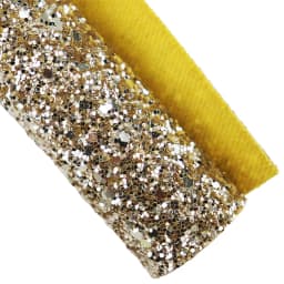 20/50x120cm Roll Plain Color Solid Chunky Glitter Fabric With Twill Cloth Back Leather For Bow Earring Bag Craft Sewing CN099