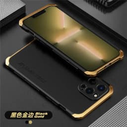 Shockproof Metal Armor Case For iPhone 11 Xs 12 13 14 15 16 Pro Max Case Aluminum + PC Cover For iPhone 12 13 Mini 14 Plus Case