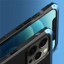 Shockproof Metal Armor Case For iPhone 11 Xs 12 13 14 15 16 Pro Max Case Aluminum + PC Cover For iPhone 12 13 Mini 14 Plus Case
