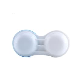 Mini Portable Contact Lens Case Eyes Contacts Care Container Box Contact Lenses Storage Box Two-color Contact Lens Box Hot Sale
