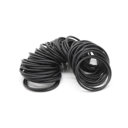 50pc NBR O Ring Seal Gasket Thickness CS 1.5mm OD 5~80mm Nitrile Butadiene Rubber Spacer Oil Resistance Washer Round Shape Black