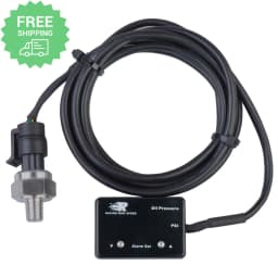 Free Shipping Auto Motorcycle 200psi 1/8 Npt Digital Truck Oil Gauge Pressure Led Display Boost Gauges/Meter with Sensor