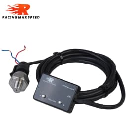 Free Shipping Auto Motorcycle 200psi 1/8 Npt Digital Truck Oil Gauge Pressure Led Display Boost Gauges/Meter with Sensor