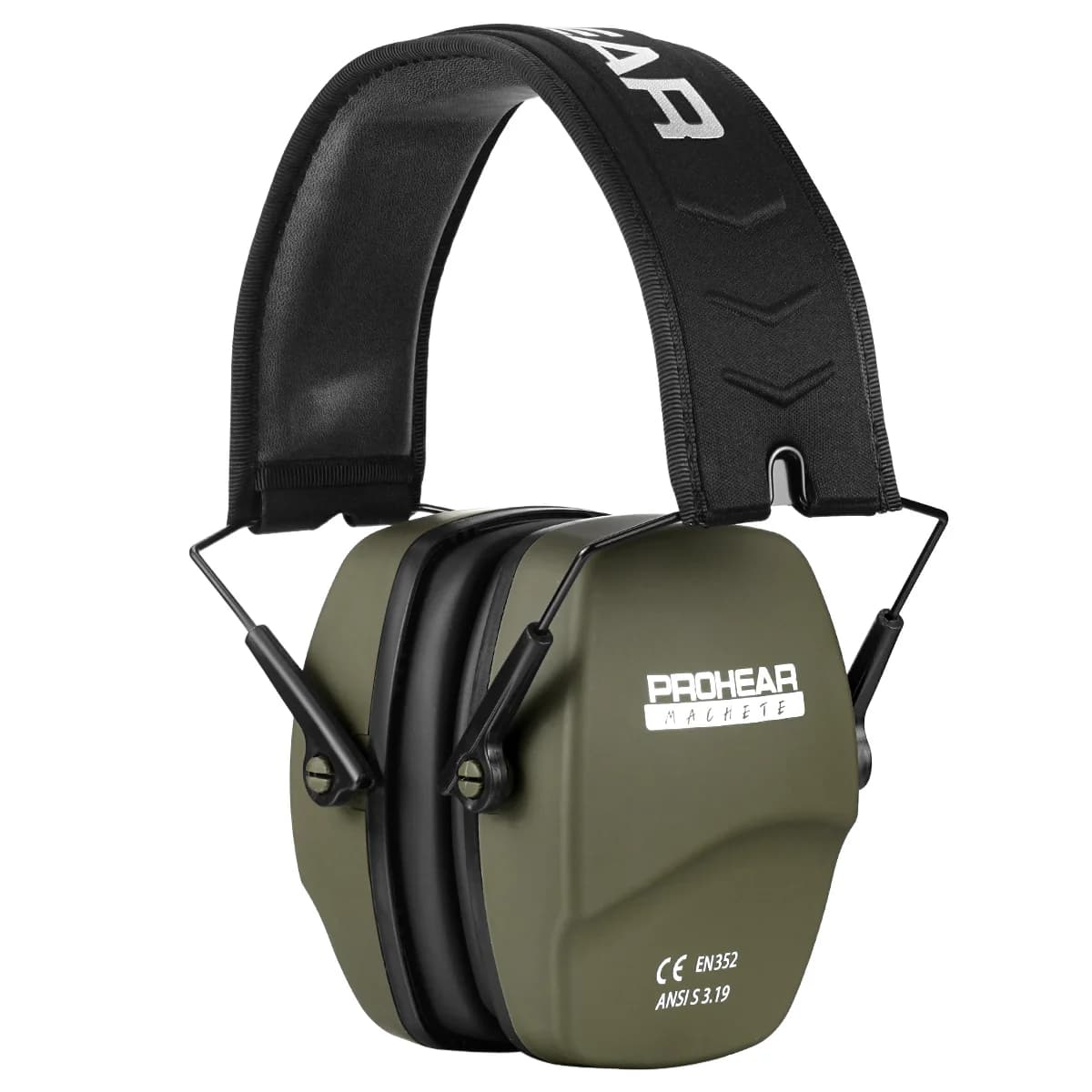 PROHEAR Shooting Ear Protection Safety Earmuffs Noise Reduction Slim Passive Hearing Protector for Huning NRR26dB
