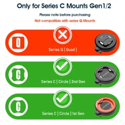 Waist Belt Clip Bicycle Phone Holder with Quick Mount Case for iPhone 17 16 15 14 13 12 11 Pro Max Mini for sincetop Series C