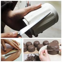 Pottery Clay Cutter Polymer Clay Carving Knife Stainless Steel Cutting Tools DIY Ceramic Crafts Sculpture Carving Modeling Tools