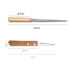 Pottery Clay Cutter Polymer Clay Carving Knife Stainless Steel Cutting Tools DIY Ceramic Crafts Sculpture Carving Modeling Tools