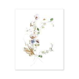 Floral Bouquet Watercolor Art Painting Japanese Ikebana Flowers Wall Pictures Minimalist Poster Canvas Print Bedroom Home Decor
