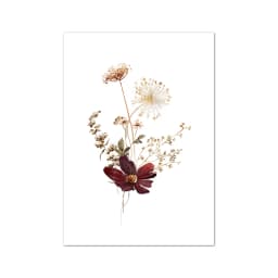 Floral Bouquet Watercolor Art Painting Japanese Ikebana Flowers Wall Pictures Minimalist Poster Canvas Print Bedroom Home Decor