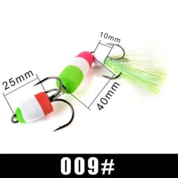 Mandula Hot Sale Fishing Lure Soft Lures Foam Bait Swimbait Wobbler Bass Pike Lure Insect Artificial Baits Pesca Мормышка