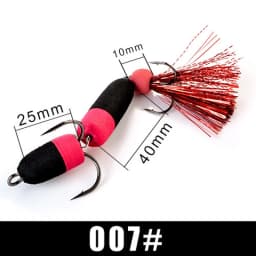 Mandula Hot Sale Fishing Lure Soft Lures Foam Bait Swimbait Wobbler Bass Pike Lure Insect Artificial Baits Pesca Мормышка