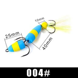 Mandula Hot Sale Fishing Lure Soft Lures Foam Bait Swimbait Wobbler Bass Pike Lure Insect Artificial Baits Pesca Мормышка