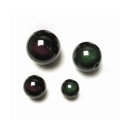 Natural Black Rainbow Obsidian Ice Black Loose Beads 4/6/8/10/12/14 MM Fit Diy Charm Bracelet Beads For Jewelry Making Accessory