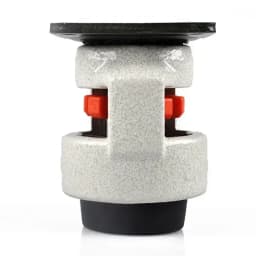 GD-40F/60F/80F LOAD 500KG,Level Adjustable Foma Wheel Adjustment Casters,Flat Support Heavy Duty Lndustrial Casters