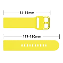 20mm 22mm Watch Band for Amazfit Bip 6 5 GTS 2 3 4 GTS2mini GTR 2 Silicone Bracelet Samsung Galaxy Watch 7 6 5 4 40mm 44mm Strap