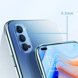 Transparent Back Cover for OPPO Reno 4 Pro SE Lite 4F Z Phone Case 360 Clear Soft Funda Reno4 4SE 4Pro 4Lite F 4Z 4G 5G Global