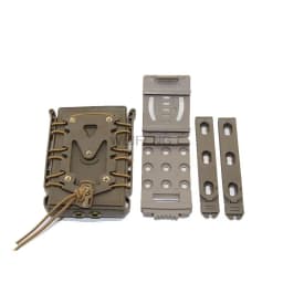 Tactical 5.56mm 7.62mm Molle Magazine Pouch for AR15 M4 AK series Fast Mag Pouch Quick Release Mag Case Box Hunting Accessories