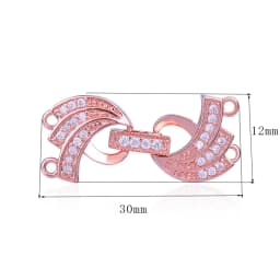 2023 Fashion Clasps Accessories DIY Jewellery Findings Components Fit Making Multi Strand Pearl Bracelet Necklace Clasp Closures