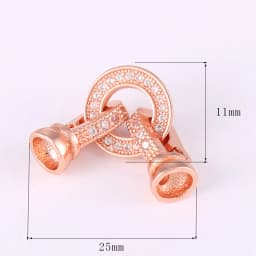 2023 Fashion Clasps Accessories DIY Jewellery Findings Components Fit Making Multi Strand Pearl Bracelet Necklace Clasp Closures