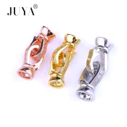 2023 Fashion Clasps Accessories DIY Jewellery Findings Components Fit Making Multi Strand Pearl Bracelet Necklace Clasp Closures