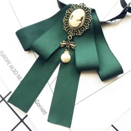 New Top Women's Rhinestone Bow Ties Shirt Skirt Bow Professional Female School Uniform Bowties Clothing Fashionable Accessories