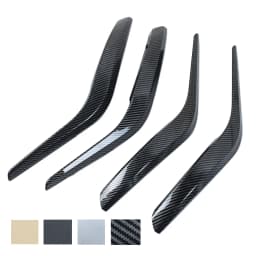 LHD RHD Carbon Fiber Interior Door Handle Cover Trim Set Replacement For BMW X1 E84  2010-2016