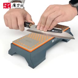 TAIDEA Big Size Diamond Grindstone 600/1000 Grit Double-side Sharpening Stone Professional Knife Sharpening System Wetstone