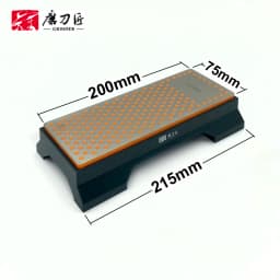 TAIDEA Big Size Diamond Grindstone 600/1000 Grit Double-side Sharpening Stone Professional Knife Sharpening System Wetstone