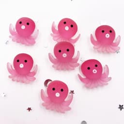 10pcs Colorful Resin Fish Crab Seahorse Squid Styles Ocean Animal Flatback Cabochon Scrapbook Craft DIY Accessory Decor Figurine