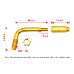 ZSDTRP 90 Degree Throttle Cable Adjuster Motorcycle Spare Parts