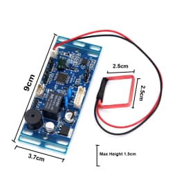 125Khz 13.56Mhz RFID Proximity Access Control System Board - 2500 User Capacity Embedded Intercom Module for Building Security