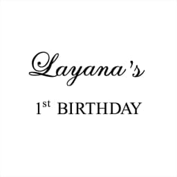 Birthday Party Vinyl Wall Decals Custom Names And Texts Wall Plexiglass Board Sticker Parties Wedding Ceremony Decoration Arts