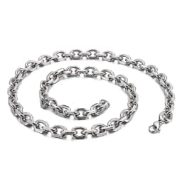 Stainless Steel Chains Necklaces Cuban O Chain for Men Women Hip Hop Punk DIYJewelry1.5MM 2MM 3MM 4MM 5MM 6MM Wholesale