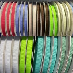 Grosgrain Till Ribbon Webbing Bias Muti-Color Polyester Binding Tape 6 9 12 15 20 25mm For Hat Clothing Wrapping Flower Bags Sew