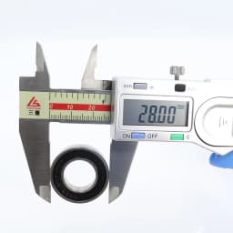 6902 2RS Bearing 15*28*7 mm 6Pcs ABEC-5 C2 Metric Thin Section 61902RS 6902 RS Ball Bearings 6902RS